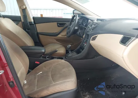 2013 Hyundai Elantra Gls from USA, damaged, VIN 5NPDH4AE2DH359418